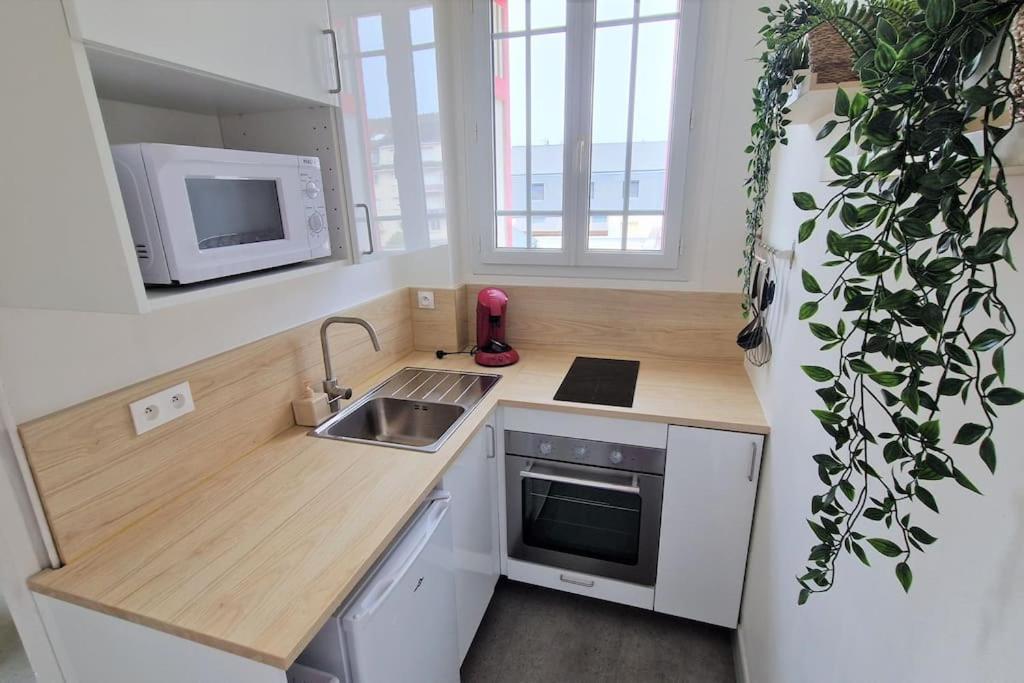 Appartement Ouistreham Proche Centre Et Plage Buitenkant foto